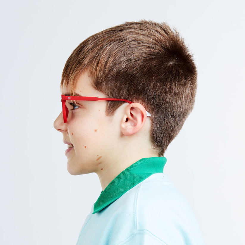 Детски очила за компютър от Barner - Dalston Kids - Ruby Red - iSTYLE BG