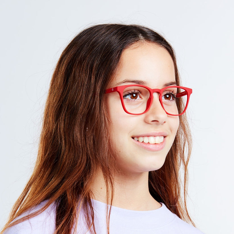 Детски очила за компютър от Barner - Dalston Kids - Ruby Red - iSTYLE BG