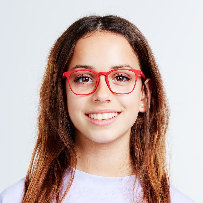 Детски очила за компютър от Barner - Dalston Kids - Ruby Red - iSTYLE BG
