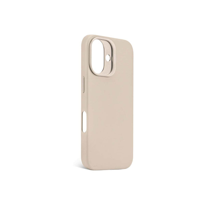Кейс от Decoded - Backcover от еко кожа за iPhone 16 бежов - iSTYLE BG