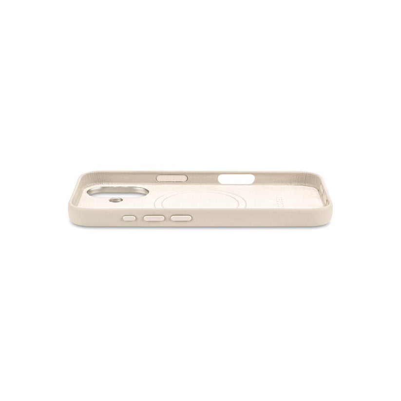 Кейс от Decoded - Backcover от еко кожа за iPhone 16 бежов - iSTYLE BG