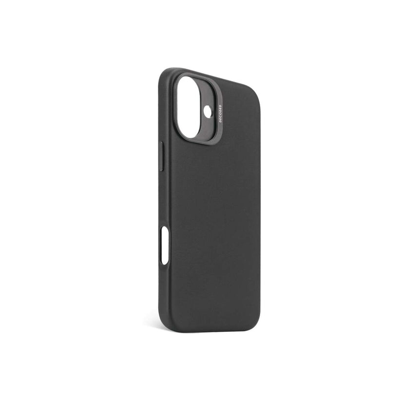 Кейс от Decoded - Backcover от еко кожа за iPhone 16 Plus черен - iSTYLE BG