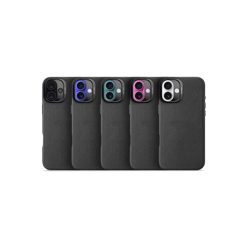 Кейс от Decoded - Backcover от еко кожа за iPhone 16 Plus черен - iSTYLE BG
