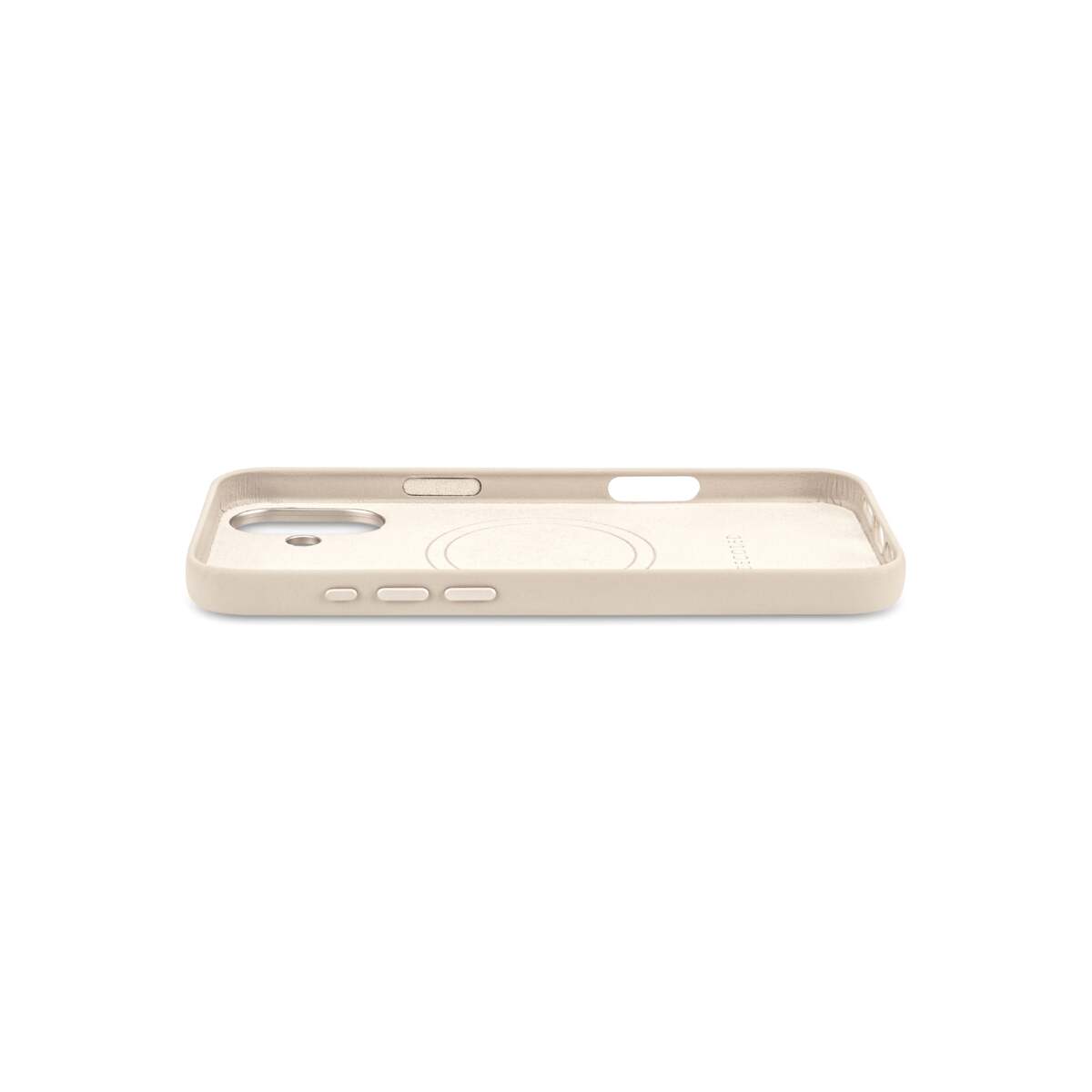 Кейс от Decoded - Backcover от еко кожа за iPhone 16 Plus бежов - iSTYLE BG