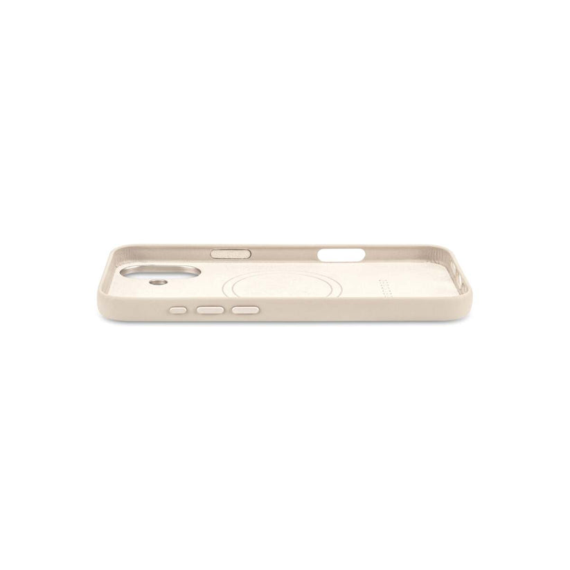 Кейс от Decoded - Backcover от еко кожа за iPhone 16 Plus бежов - iSTYLE BG