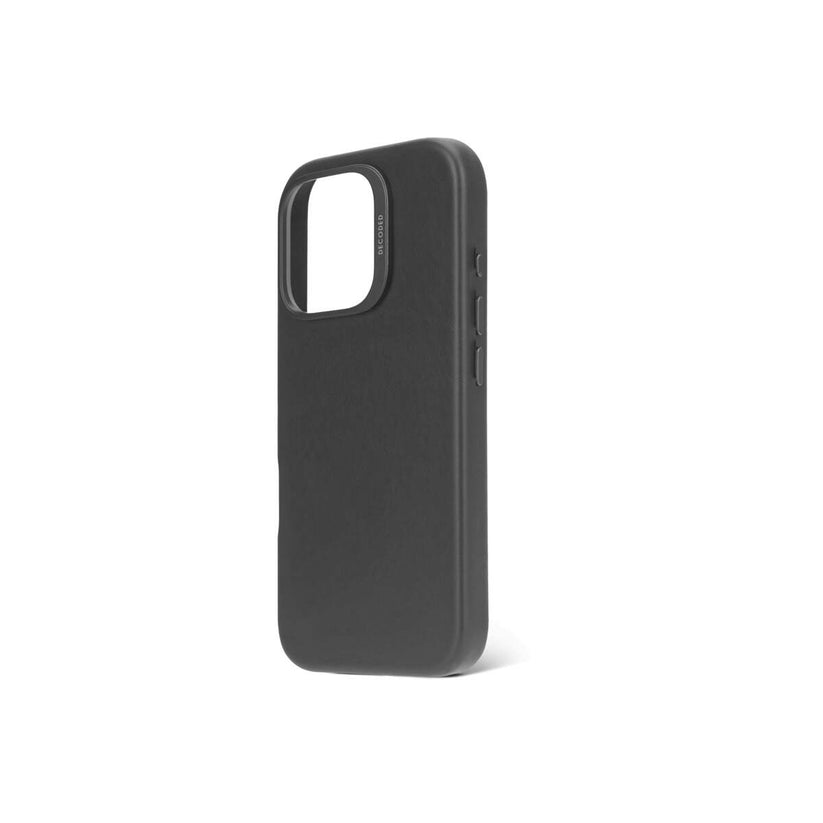 Кейс от Decoded - Backcover от еко кожа за iPhone 16 Pro черен - iSTYLE BG