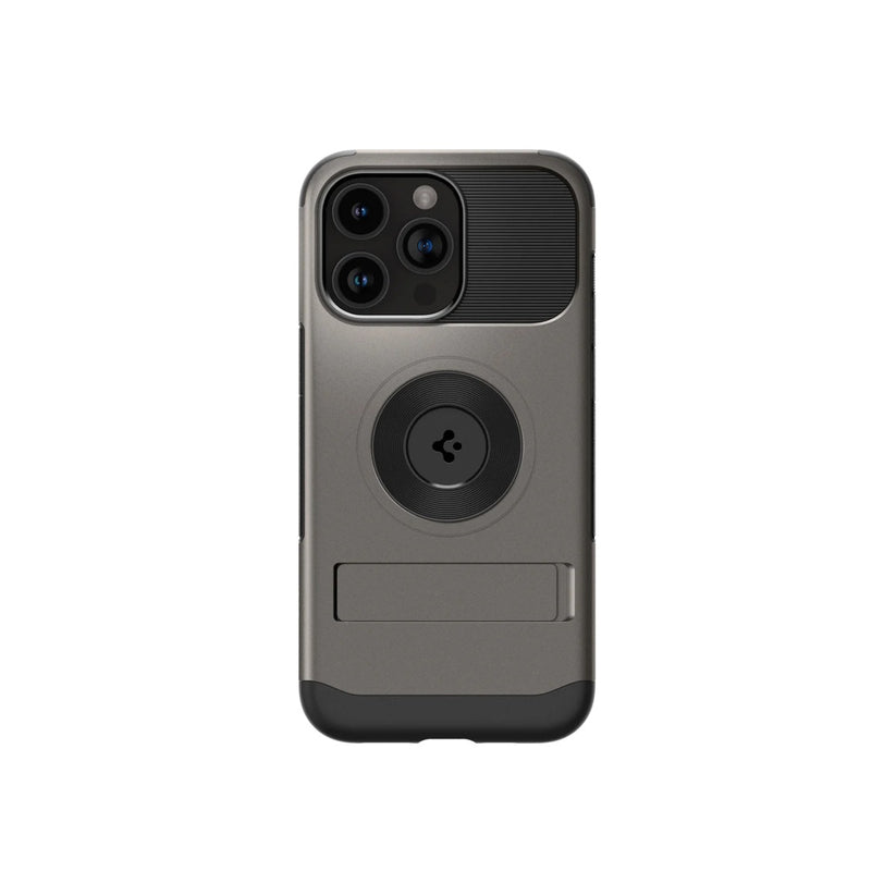 Spigen Slim Armor MagSafe, gunmetal - iPhone 15 Pro - iSTYLE BG