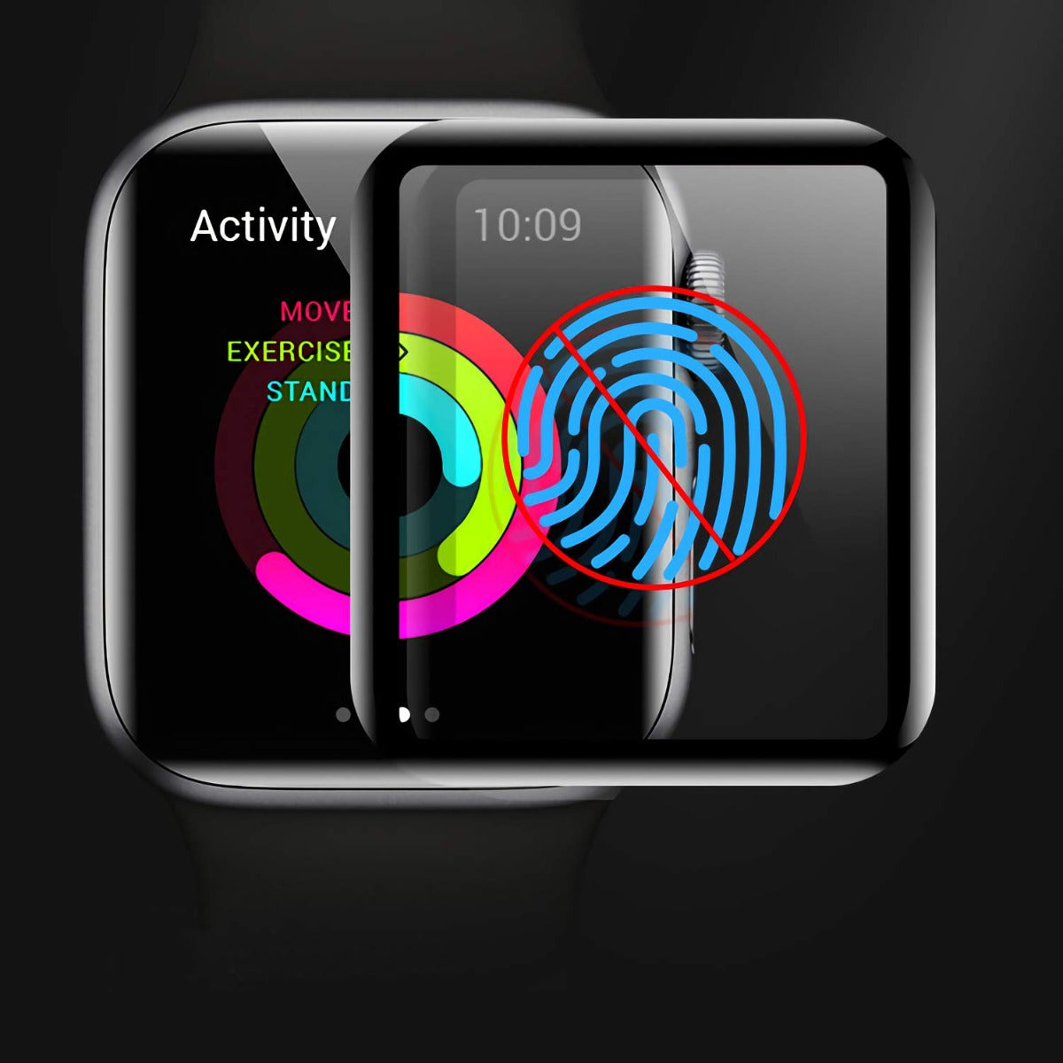 3Д Протектор за Apple Watch 44 mm от NEXT ONE - iSTYLE BG