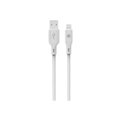 Dviced Cable USB-A to Lightning silicone 1,25m - White - iSTYLE BG