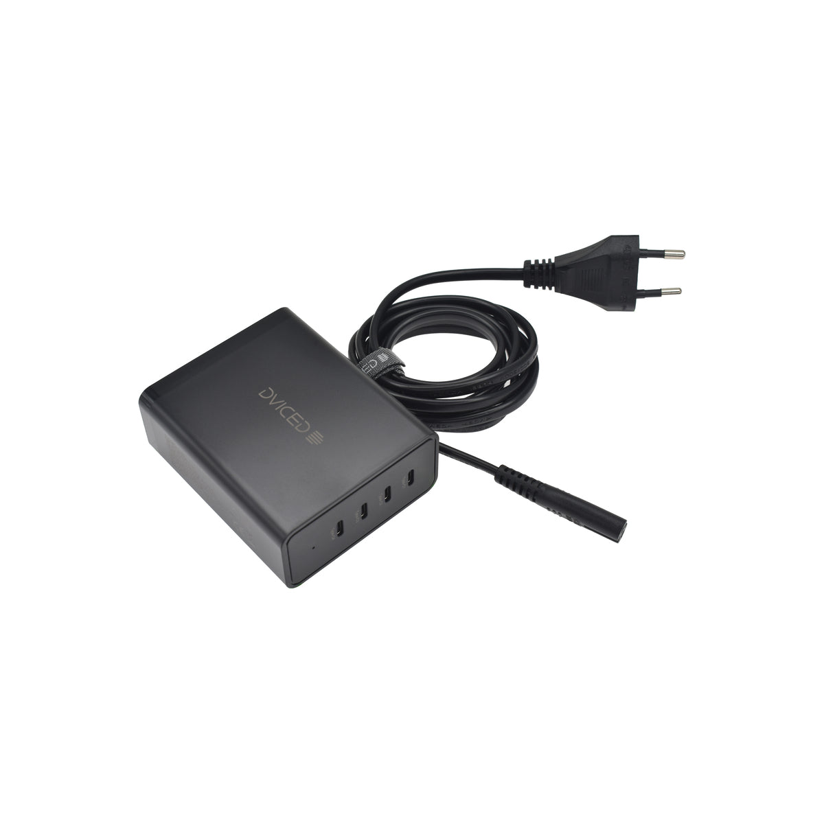 Настолно зарядно 140W GaN 4C EU черно от Dviced - iSTYLE BG