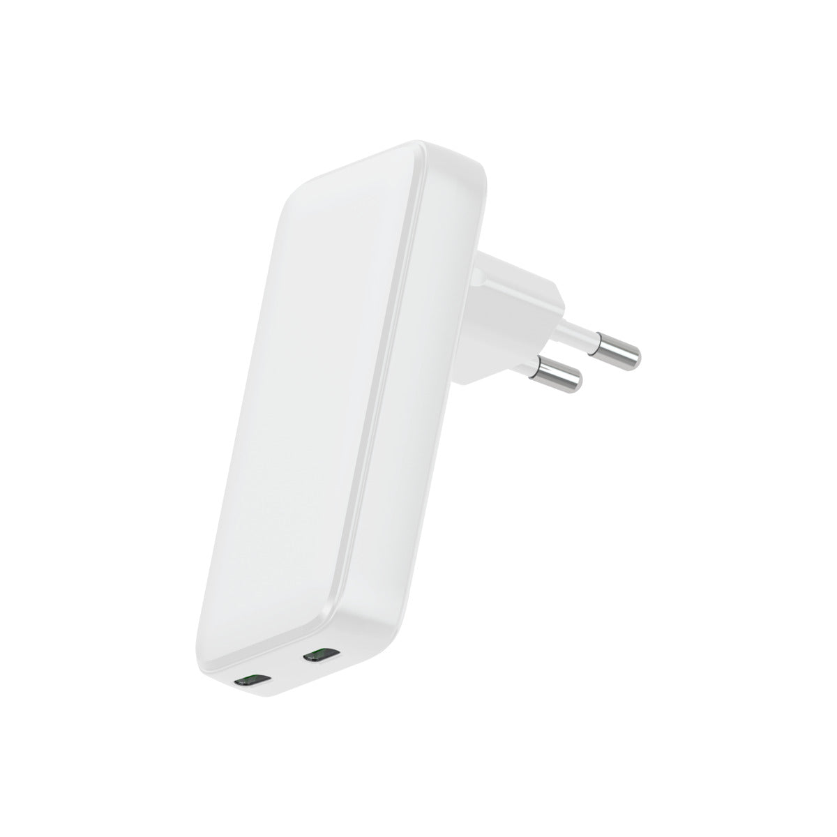 Зарядно за стена 45W GaN CC EU бяло от Dviced - iSTYLE BG