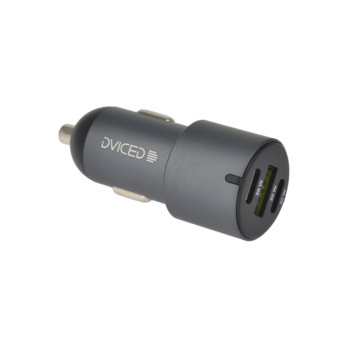 Зарядно за кола 60W 2C1A сиво от Dviced - iSTYLE BG