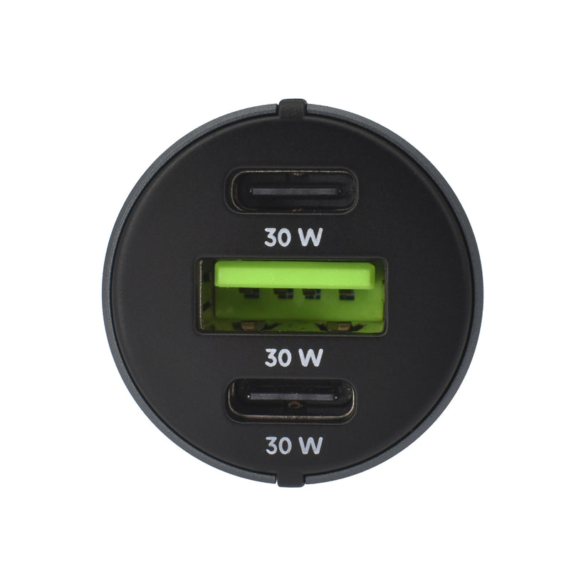 Зарядно за кола 60W 2C1A сиво от Dviced - iSTYLE BG