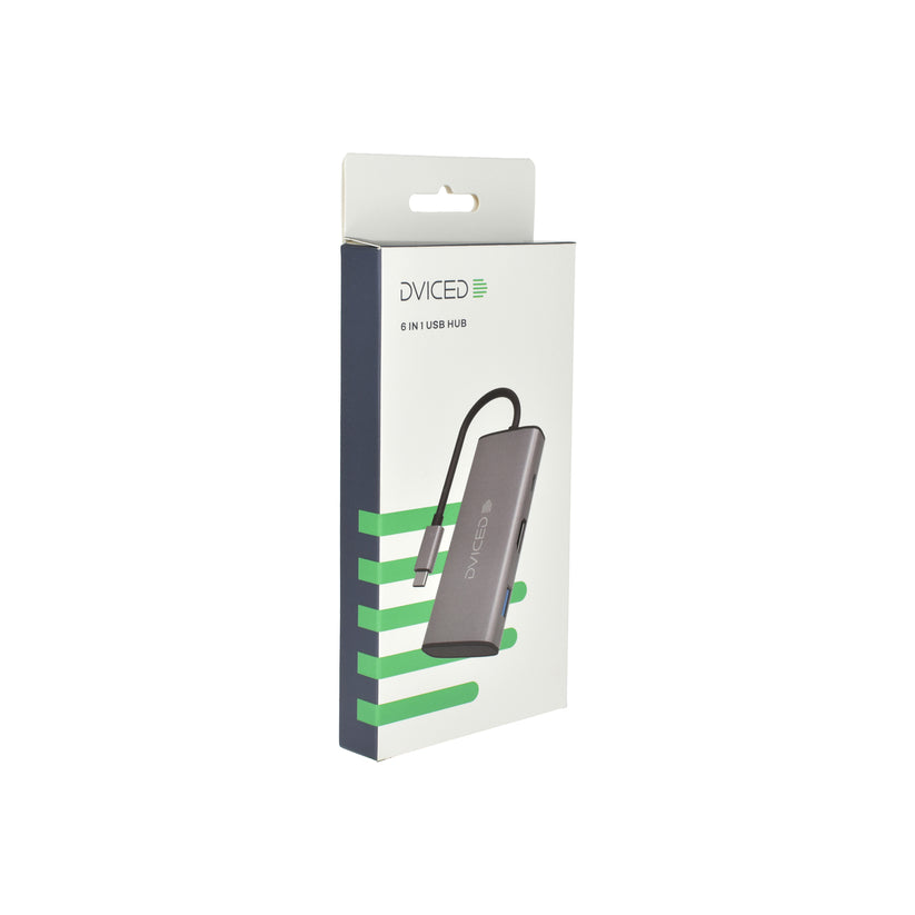 6-в-1 Type-C HUB от Dviced - iSTYLE BG