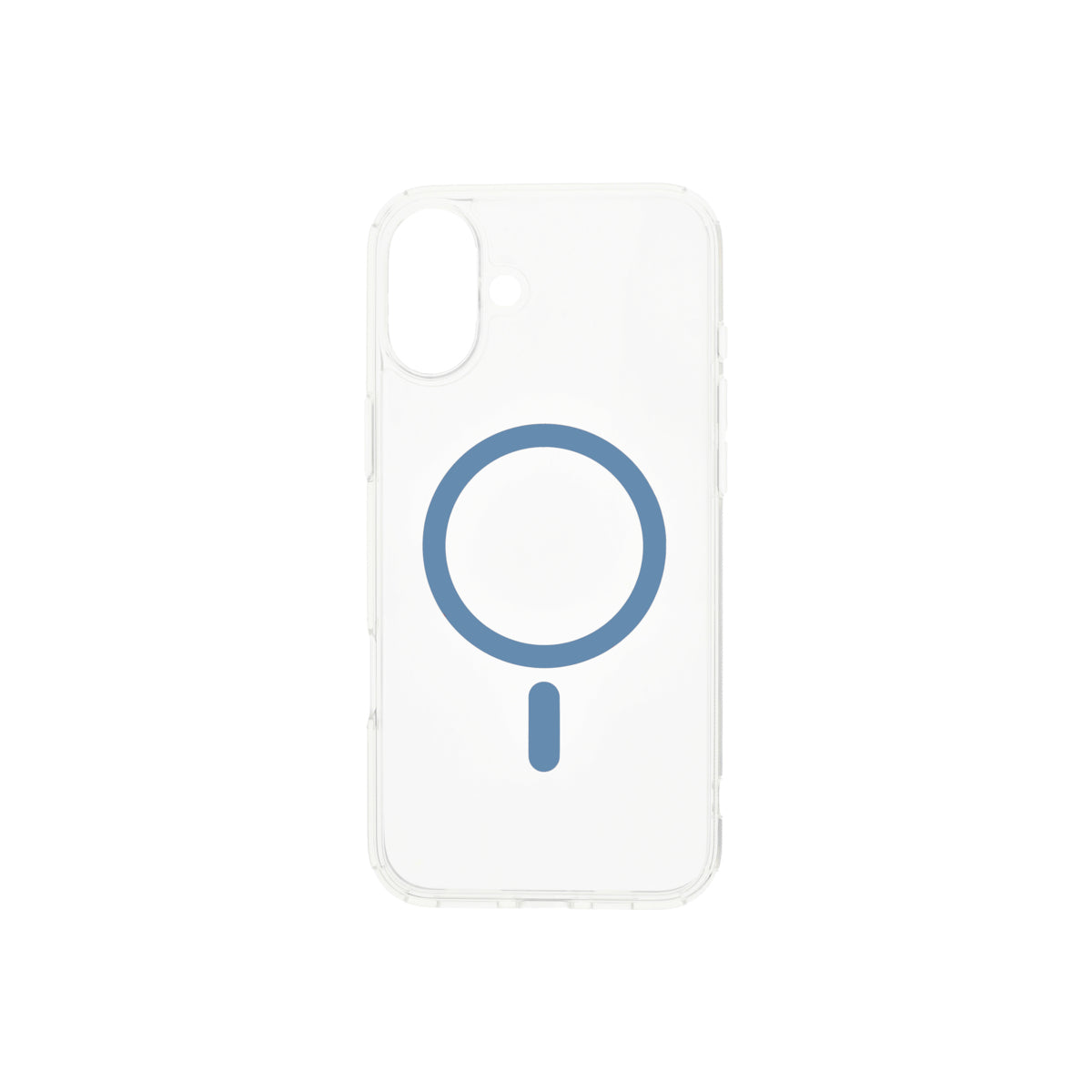 Magsafe калъф от Dviced за iPhone 16 прозрачен, син - iSTYLE BG
