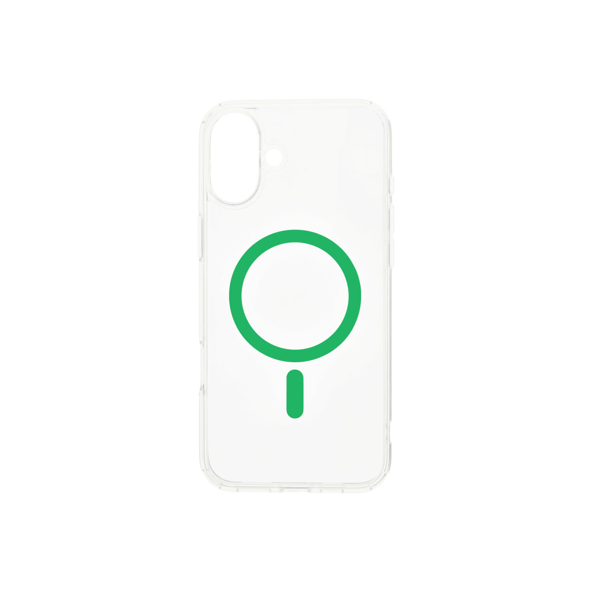Magsafe калъф от Dviced за iPhone 16 прозрачен, зелен - iSTYLE BG
