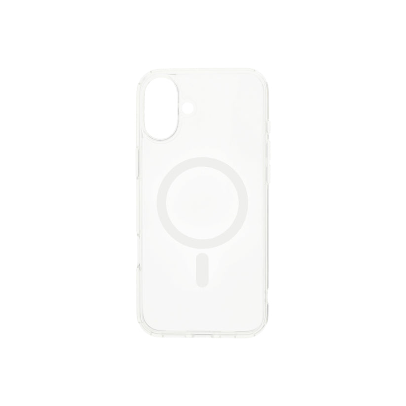 Magsafe калъф от Dviced за iPhone 16 прозрачен, бял - iSTYLE BG