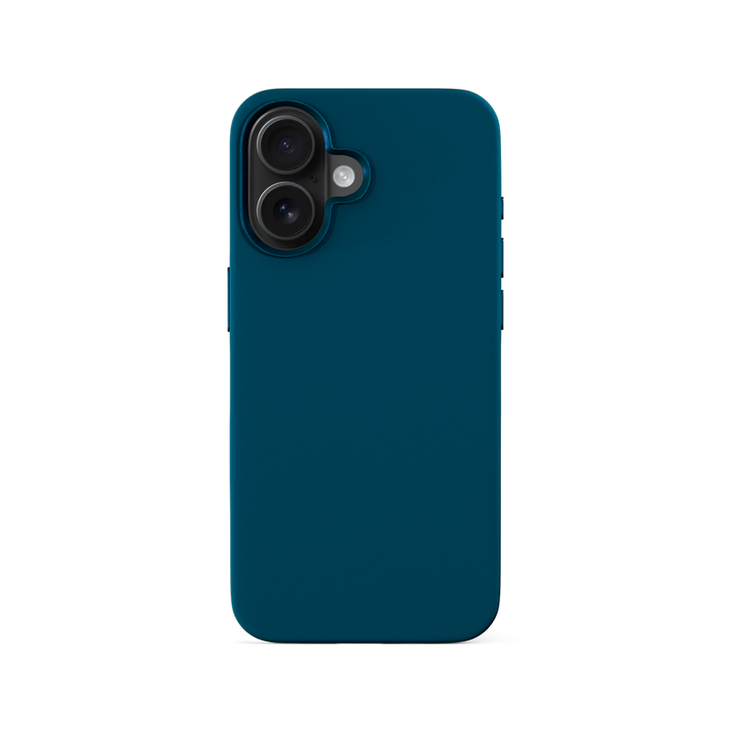 EPICO Mag+ Silicone Case Pro - Petrol Blue - iPhone 16 - iSTYLE BG