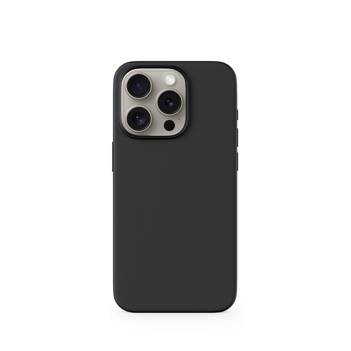 EPICO Mag+ Silicone Case Pro - Black - iPhone 16 Pro - iSTYLE BG