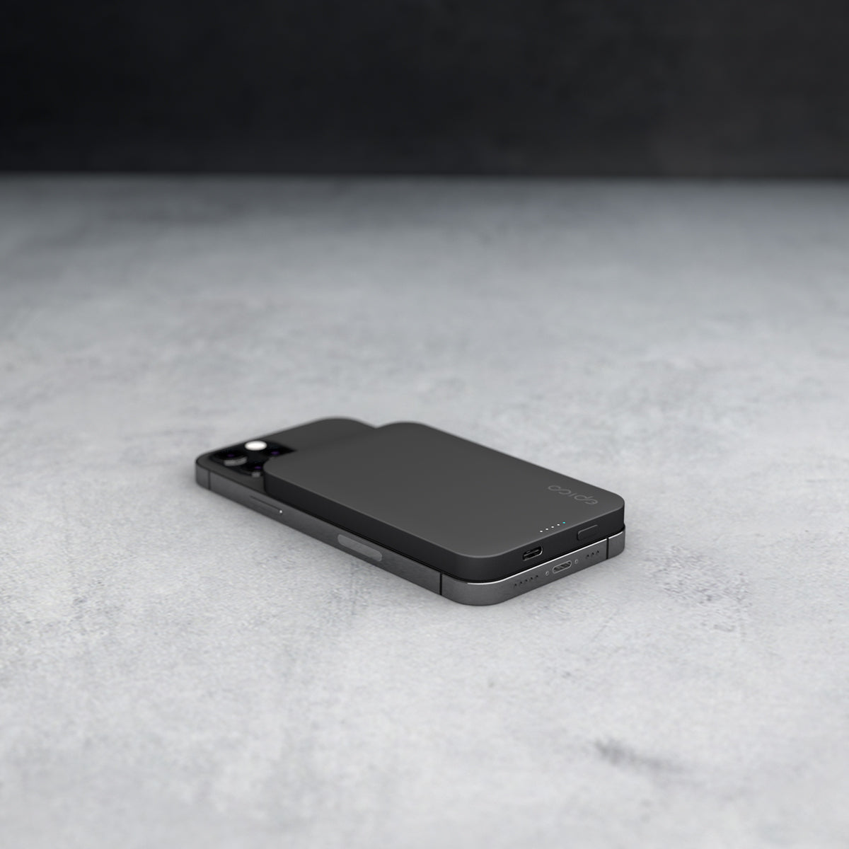 Epico 5000mAh Aluminium Power Bank - space gray - iSTYLE BG