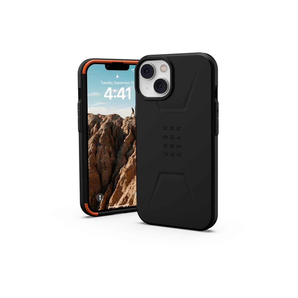 Кейс за iPhone 14 от UAG модел Civilian с MagSafe черен - iSTYLE BG
