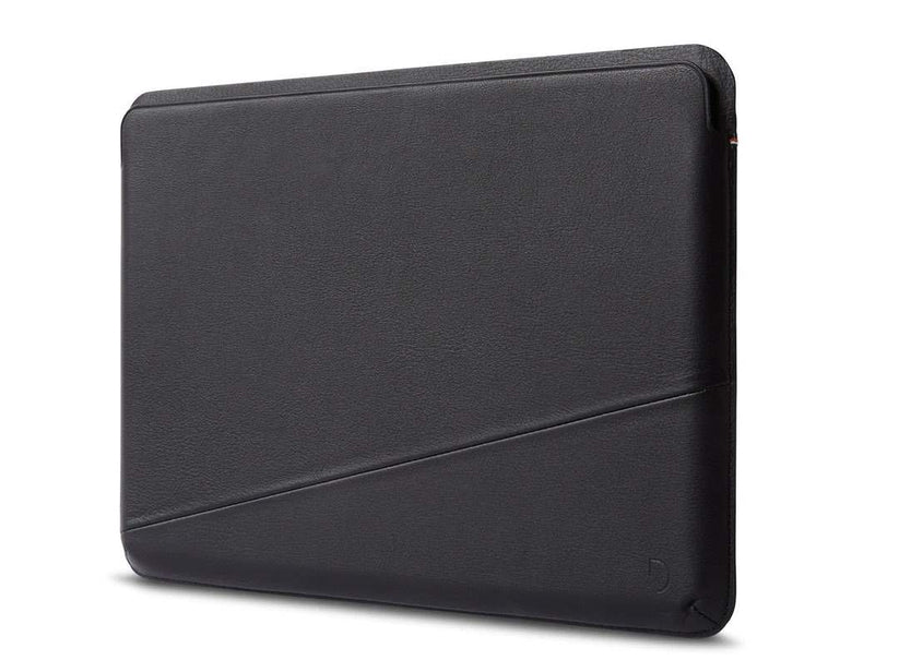 Черен кожен кейс от Decoded за Macbook 16" - iSTYLE BG