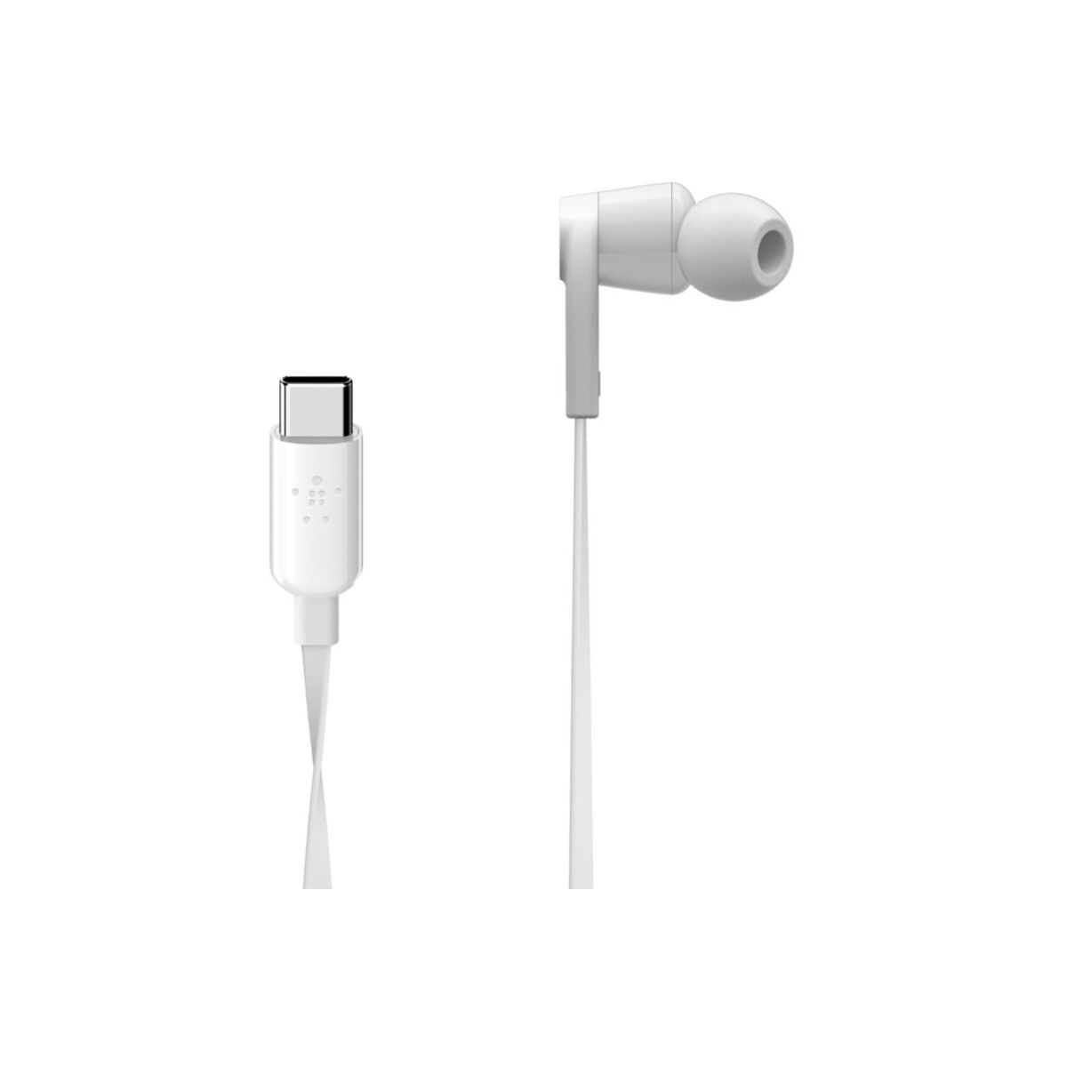 Belkin SOUNDFORM Earphones ROCKSTAR w USB-C - White