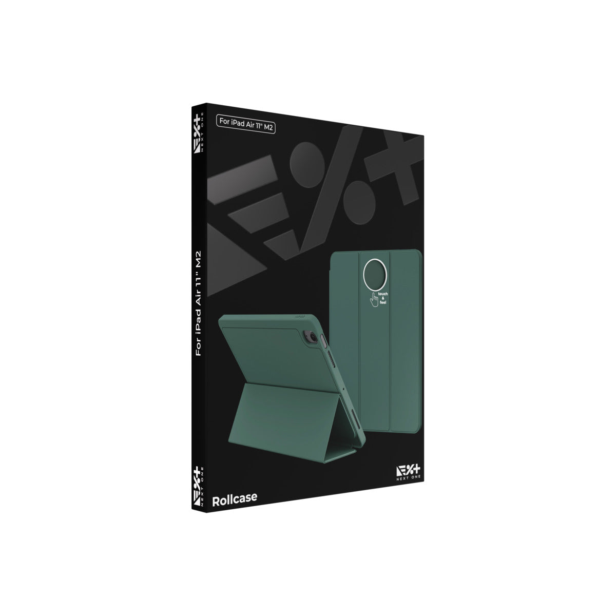 NEXT ONE GREEN ROLLCASE FOR IPAD AIR 11" M2 - iSTYLE BG
