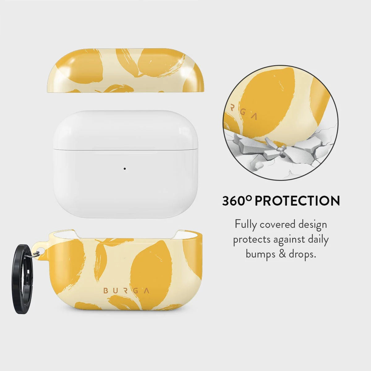 BURGA Lemon Tart Case For AirPods Pro 2