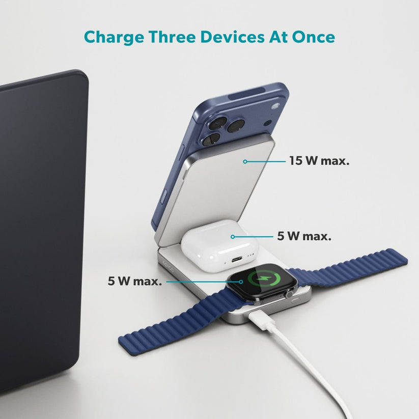 Зарядна батерия от Epico - UltraBase 4 в 1 - 8000mAh - EF50 - бяла - iSTYLE.bg