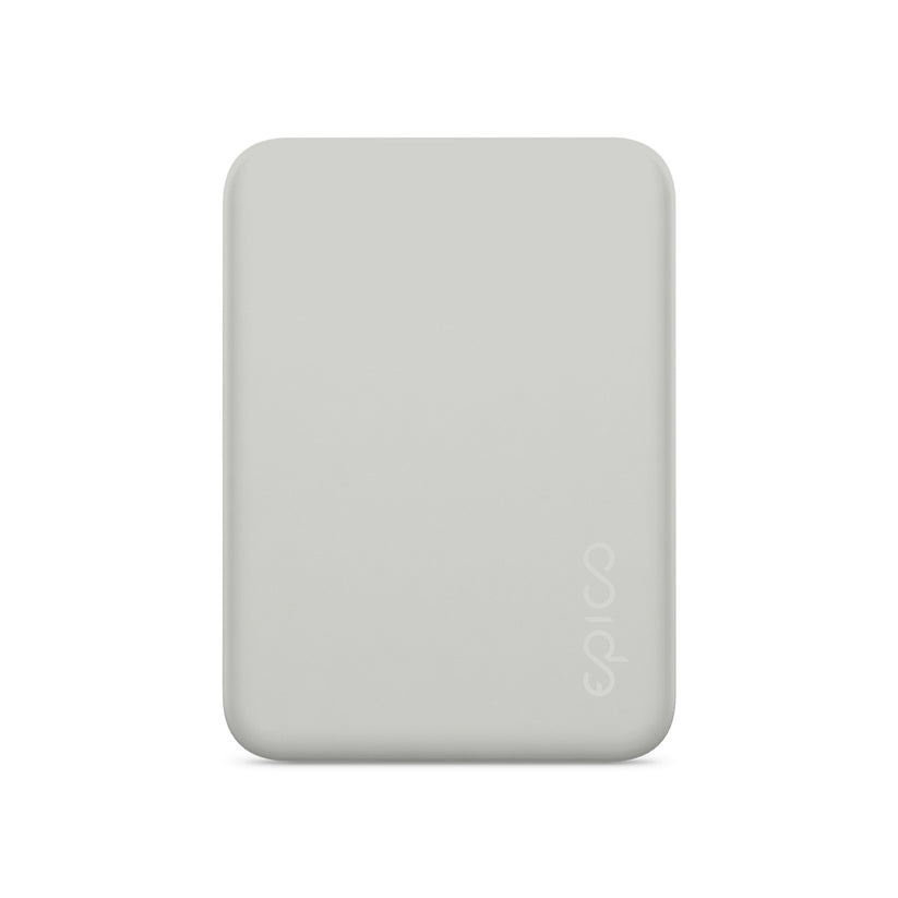 Epico 4200mAh Magnetic Wireless Power Bank - light grey - iSTYLE.bg