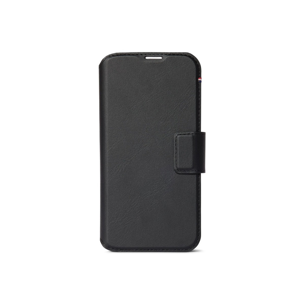 Decoded Leather Detachable Wallet Black Case for iPhone 14