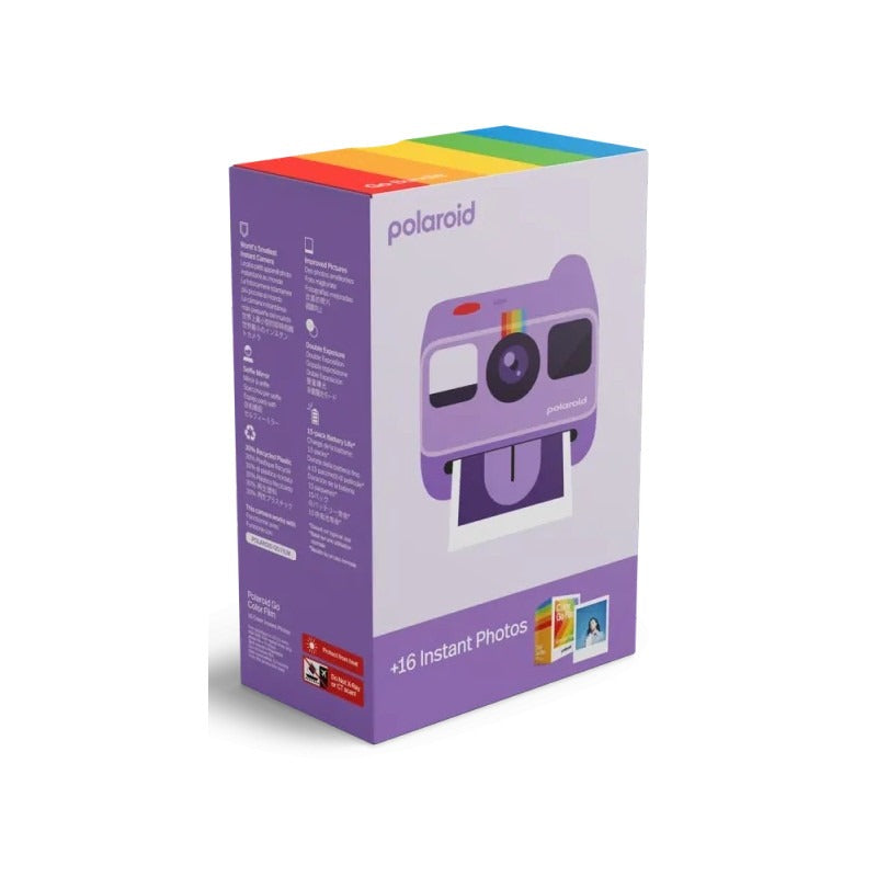Polaroid Go Gen 2 лилав + 16 цветни снимки