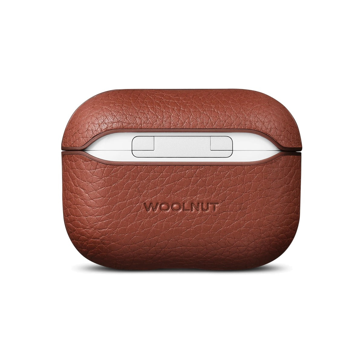 WOOLNUT Leather Case for AirPods Pro 3 - Cognac