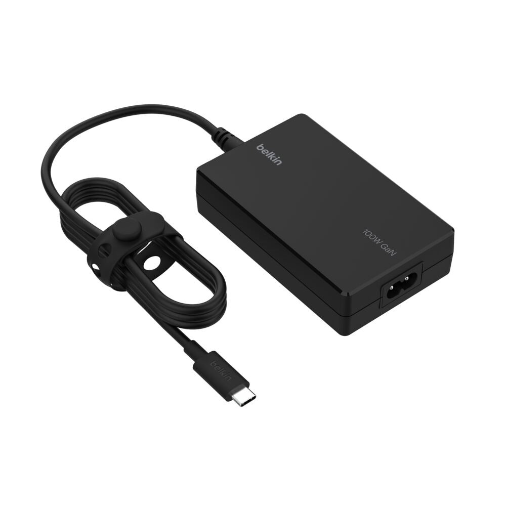 Belkin Connect USB-C Core GaN Power Adapter 100W - Black - iSTYLE.bg