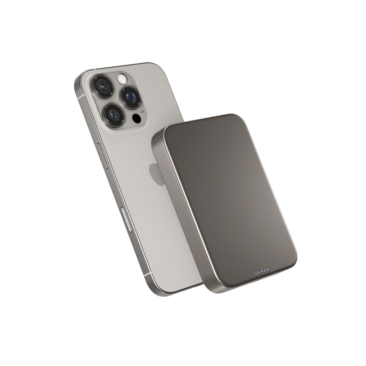 Epico UltraPack Qi2 10000mAh Alu Mag+ Wireless Power Bank EM71b - titanium