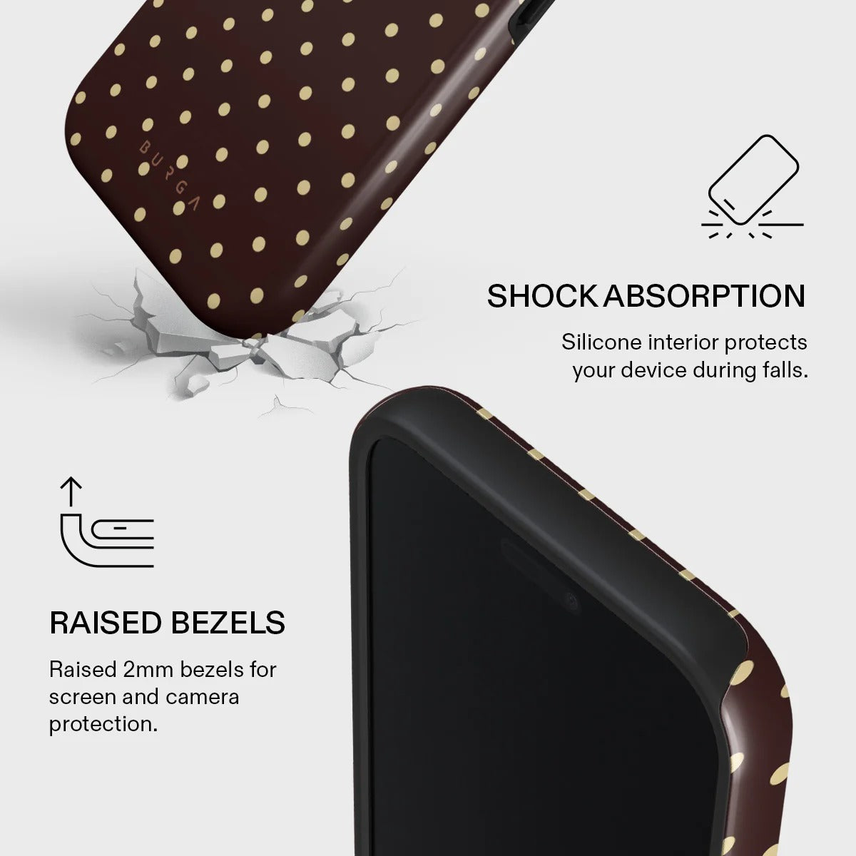 BURGA Sorry busy Tough Magsafe Case For iPhone 17 Pro