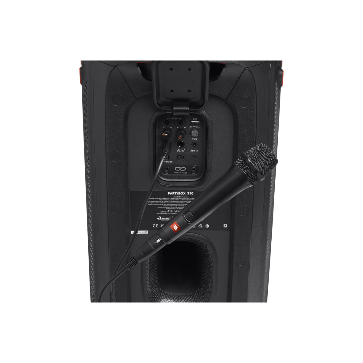 Микрофон с кабел от JBL - PBM100 BLK за Partybox