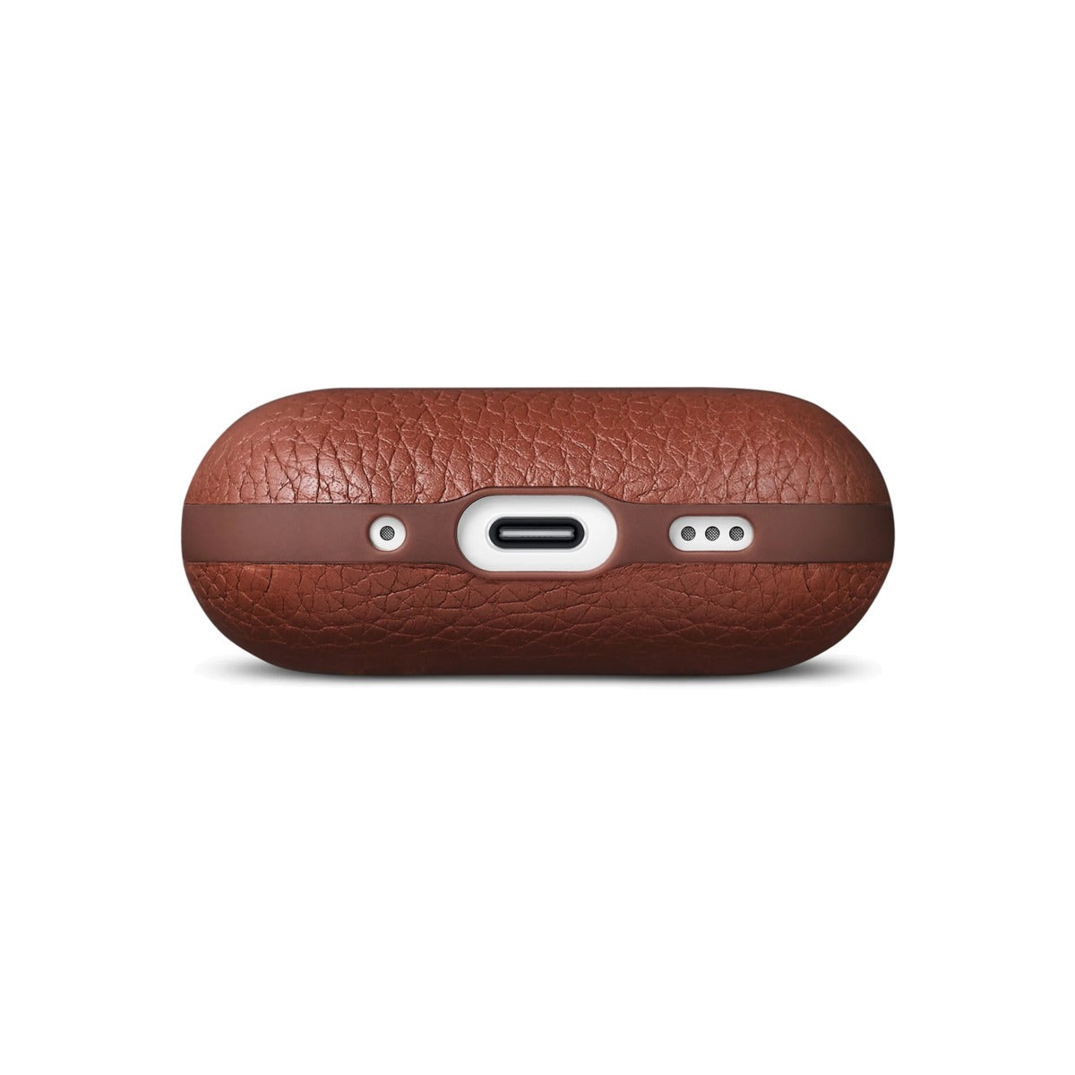 WOOLNUT Leather Case for AirPods Pro 3 - Cognac