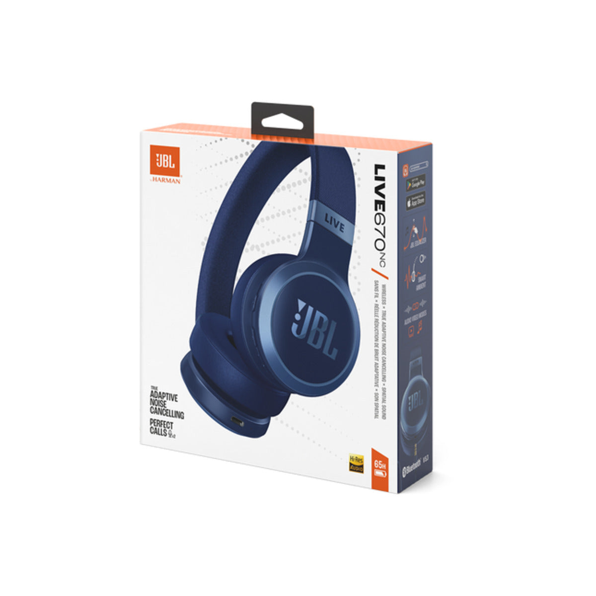 Слушалки от JBL - Live 670NC - сини