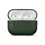 Woolnut Leather Case for AirPods Pro 3 - Green - iSTYLE.bg