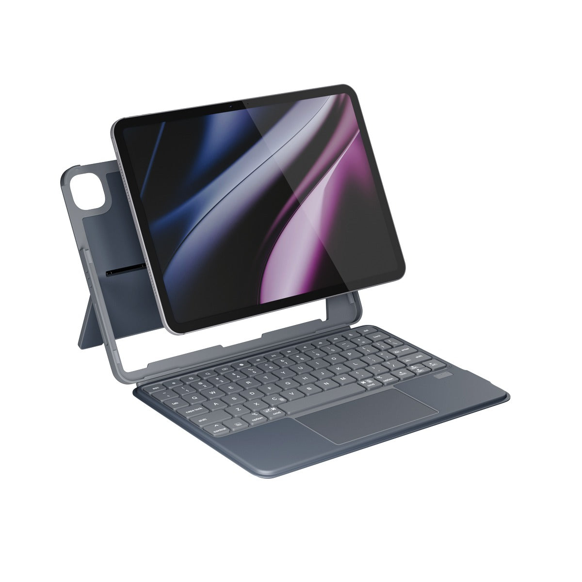Клавиатура с тракпад за iPad А16 от Epico - EK30 - US - grey