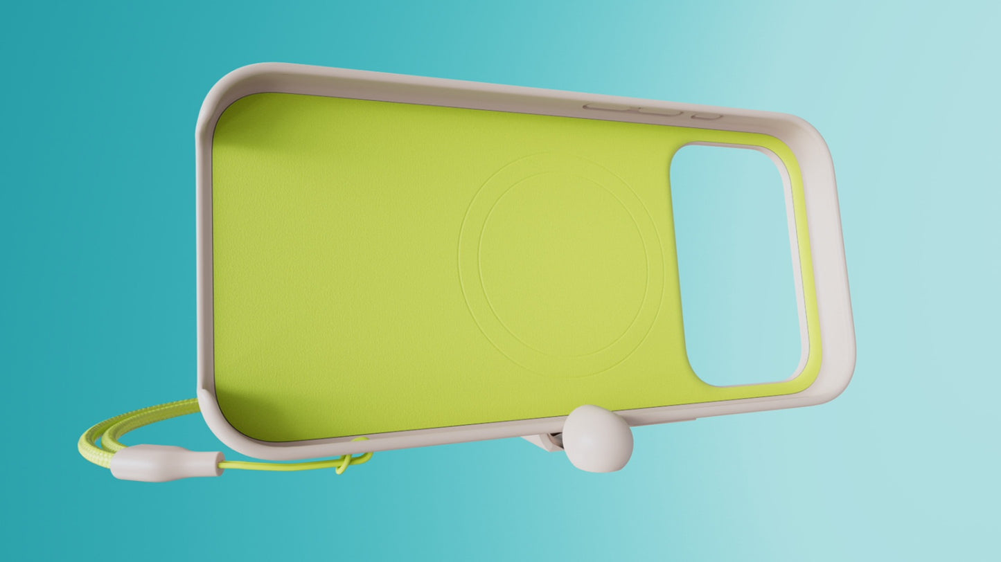 Beats iPhone 17 Kickstand Case with MagSafe and Camera Control - Lime Stone