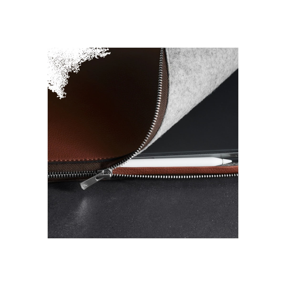 Woolnut Leather Folio for 13-inch iPad Pro & Air - Cognac