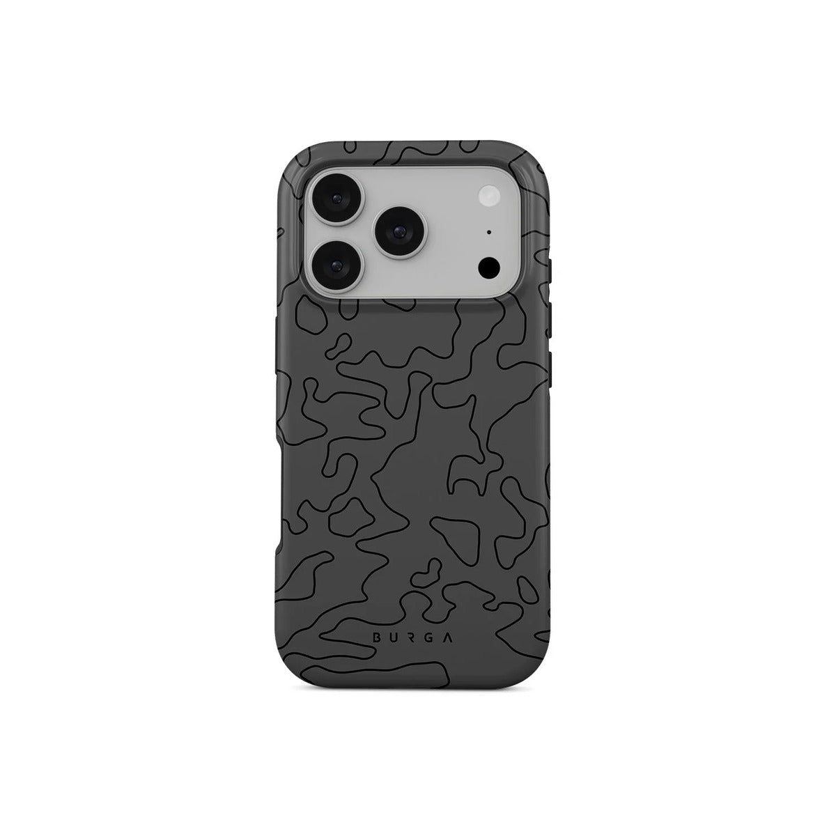 BURGA Black Rock Tough Magsafe Case For iPhone 17 Pro Max