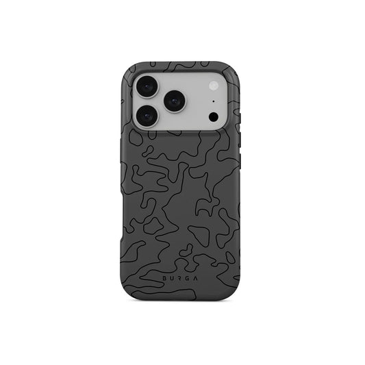 BURGA Black Rock Tough Magsafe Case For iPhone 17 Pro Max