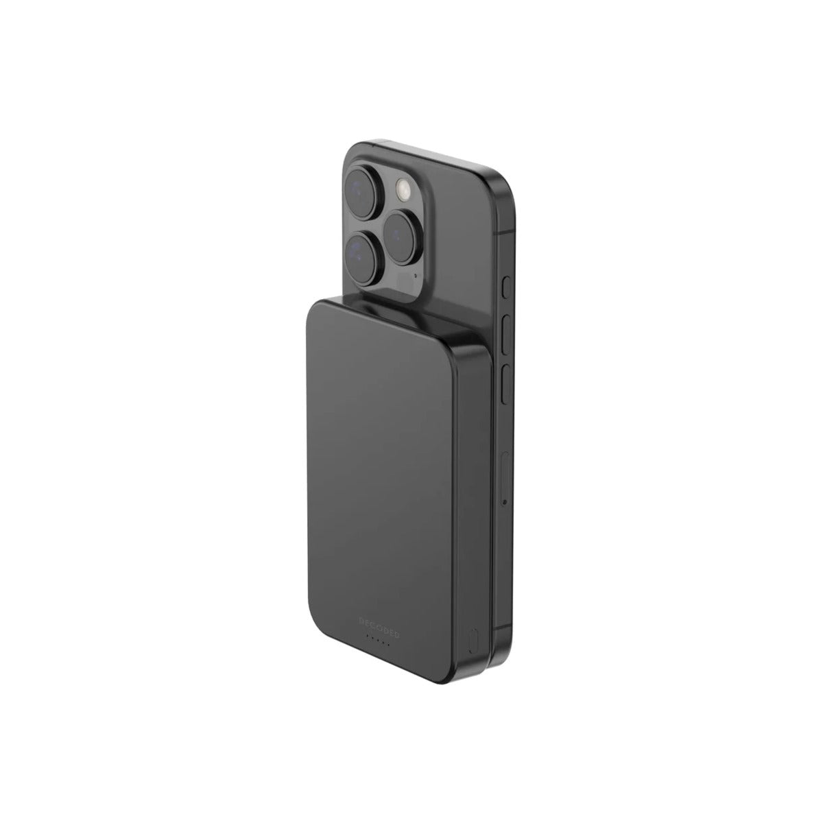 DECODED Ultra Slim Qi2 Powerbank 10.000MaH Black