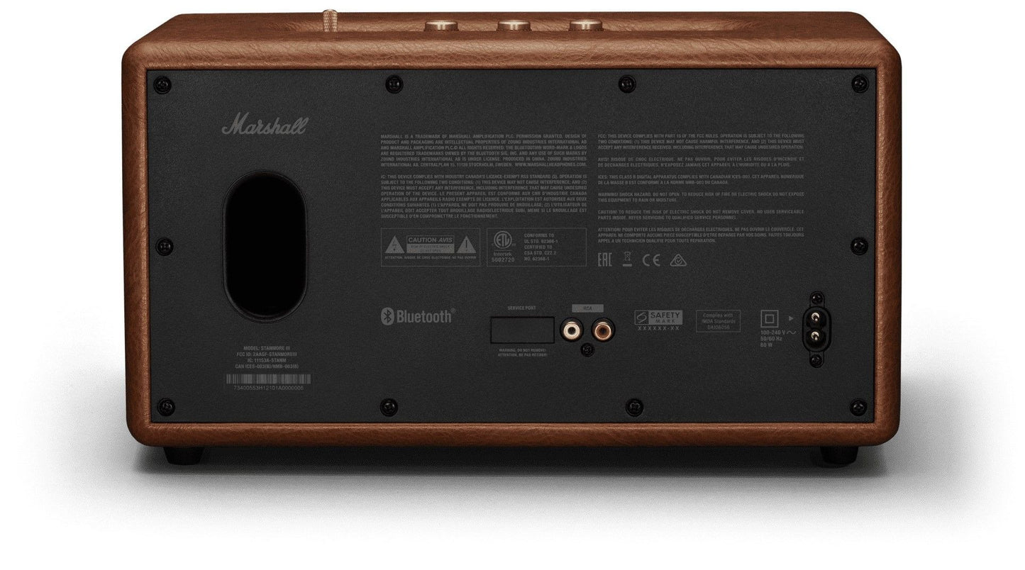 MARSHALL STANMORE III BLUETOOTH BROWN