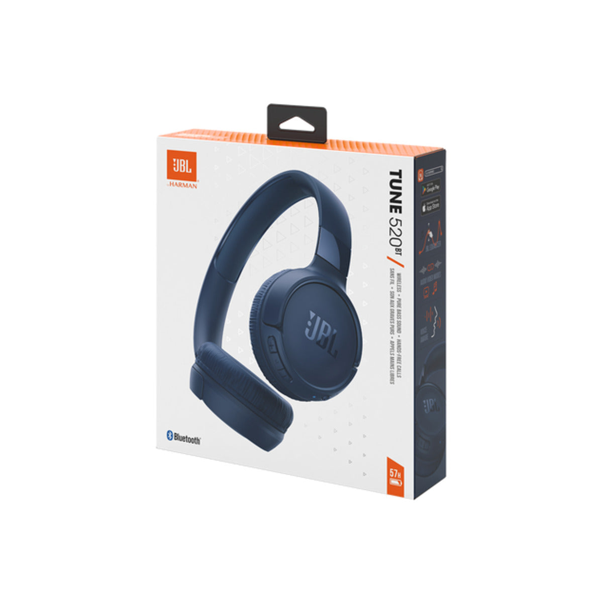 Слушалки от JBL - Tune 520BT - сини