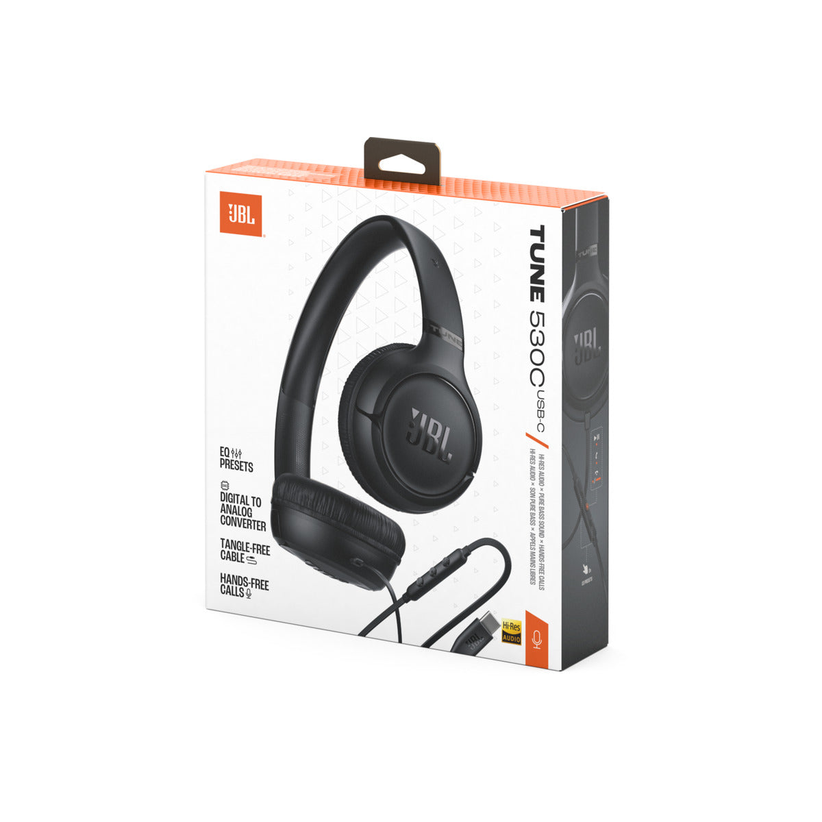 Слушалки от JBL - Tune 530C с UBC - черни